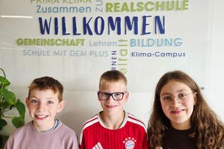 Gut angekommen an der Realschule Lichtenau – Hannes, Mick und Louis erzählen von ihrem Start an der RSL