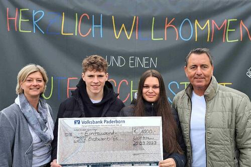 Realschule spendet für Erdbebenopfer