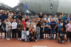 Die Schüler der Jahrgangsstufe 7 sind auf Klassenfahrt